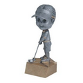 Female Golf Bobble Head - 6"